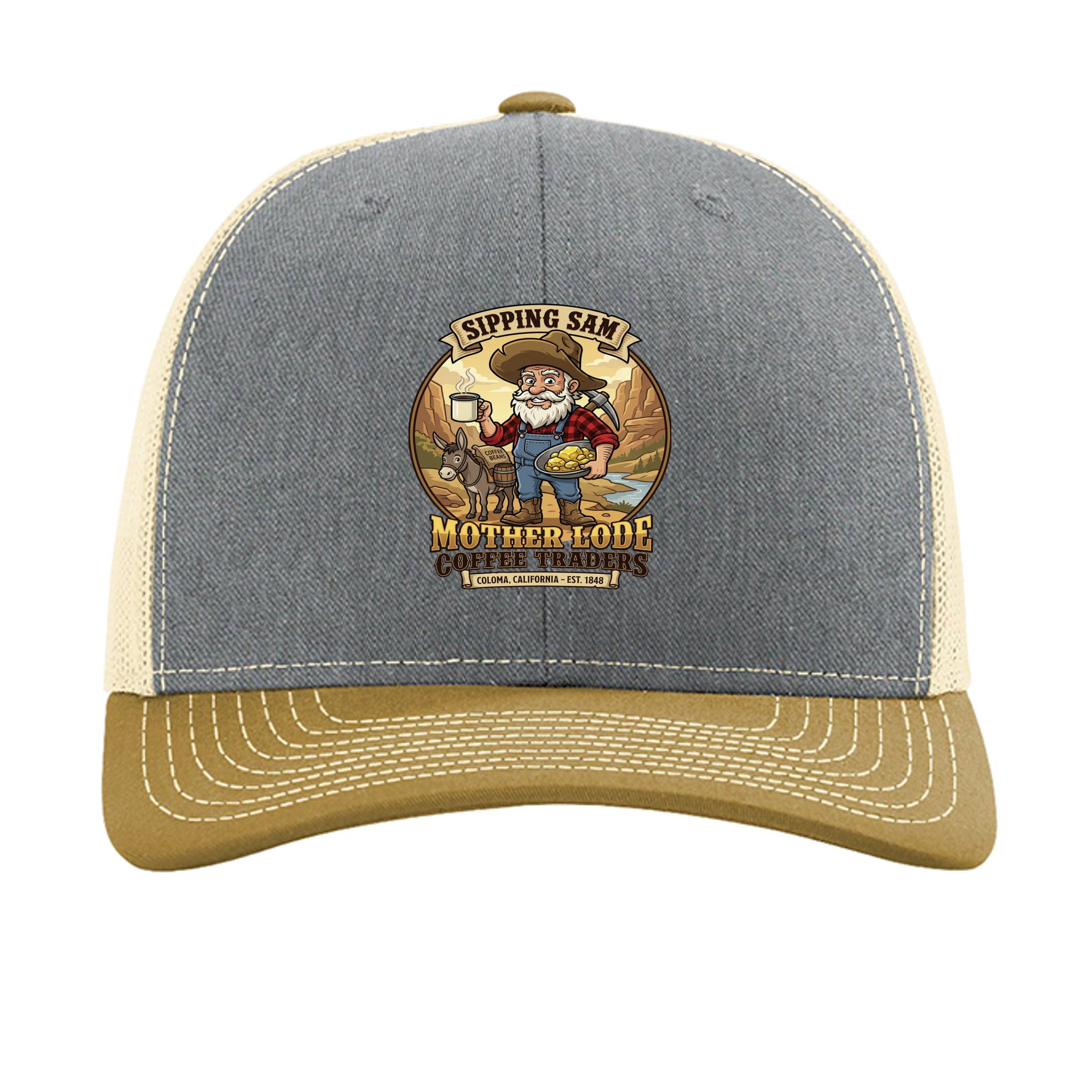 Heather Grey/ Birch/ Amber Gold - 112 - FRONT
